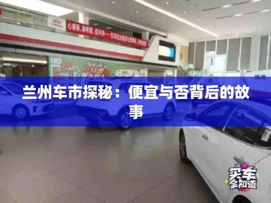 蘭州車(chē)市探秘：便宜與否背后的故事