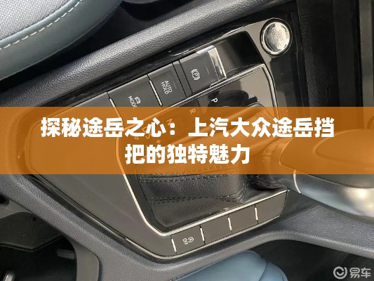 探秘途岳之心：上汽大眾途岳擋把的獨特魅力