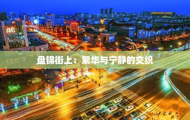 盤錦街上:繁華與寧靜的交織