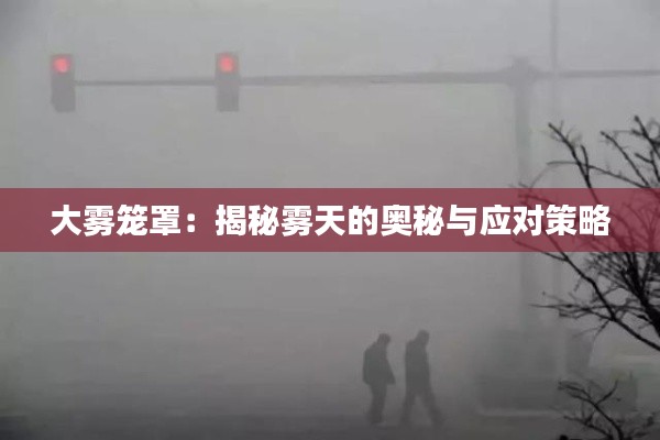 大霧籠罩:揭秘霧天的奧秘與應(yīng)對策略