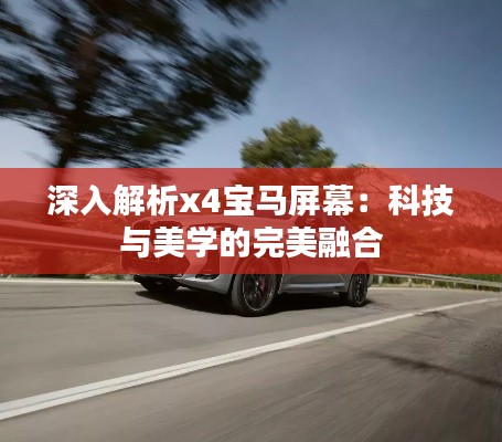 深入解析x4寶馬屏幕：科技與美學的完美融合