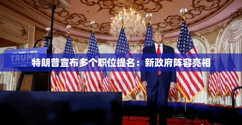 特朗普宣布多個職位提名：新政府陣容亮相