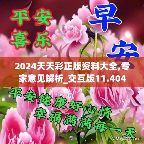 2024天天彩正版資料大全,專(zhuān)家意見(jiàn)解析_交互版11.404