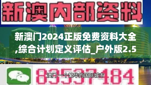 新澳門2024正版免費資料大全,綜合計劃定義評估_戶外版2.586
