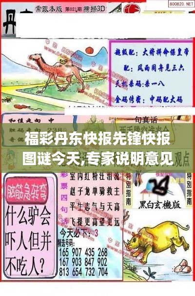 福彩丹東快報(bào)先鋒快報(bào)圖謎今天,專家說明意見_4K3.608