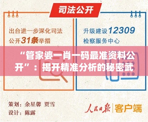“管家婆一肖一碼最準(zhǔn)資料公開”：揭開精準(zhǔn)分析的秘密武器