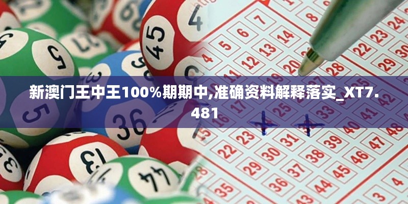 新澳門(mén)王中王100%期期中,準(zhǔn)確資料解釋落實(shí)_XT7.481