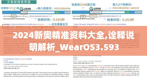 2024新奧精準(zhǔn)資料大全,詮釋說明解析_WearOS3.593