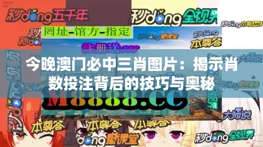 今晚澳門必中三肖圖片：揭示肖數(shù)投注背后的技巧與奧秘