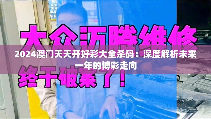 2024澳門天天開好彩大全殺碼：深度解析未來一年的博彩走向