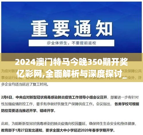 2024澳門特馬今晚350期開獎億彩網(wǎng),全面解析與深度探討_專業(yè)款8.604