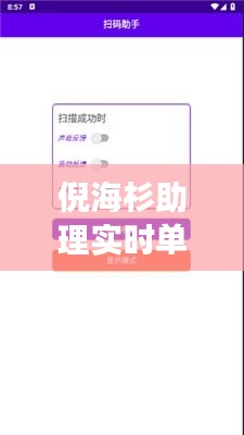 倪海杉助理實時單：揭秘高效辦公背后的智能助手