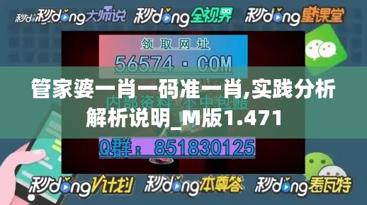 管家婆一肖一碼準(zhǔn)一肖,實(shí)踐分析解析說明_M版1.471