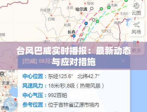 臺風(fēng)巴威實時播報：最新動態(tài)與應(yīng)對措施