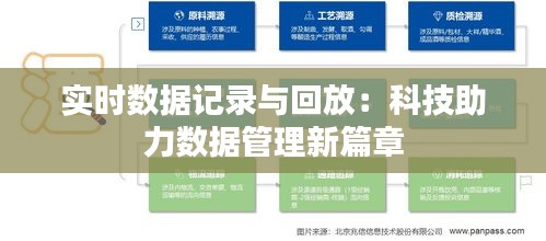 實(shí)時(shí)數(shù)據(jù)記錄與回放:科技助力數(shù)據(jù)管理新篇章