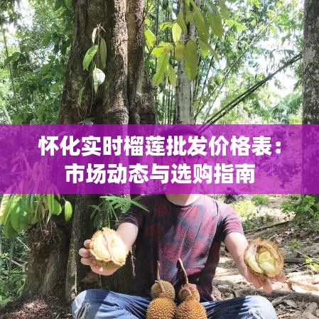 懷化實時榴蓮批發(fā)價格表：市場動態(tài)與選購指南