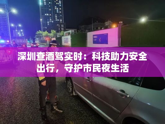 深圳查酒駕實(shí)時(shí)：科技助力安全出行，守護(hù)市民夜生活