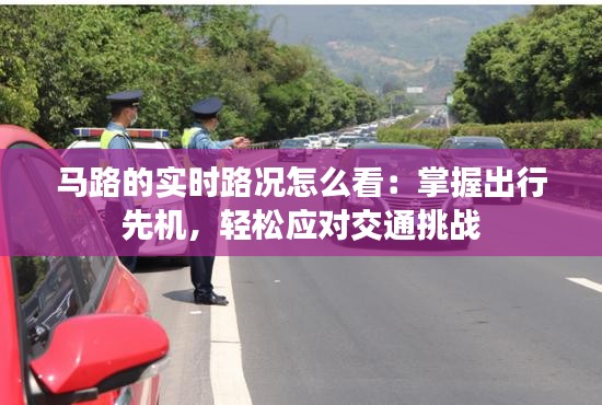 馬路的實(shí)時(shí)路況怎么看：掌握出行先機(jī)，輕松應(yīng)對交通挑戰(zhàn)