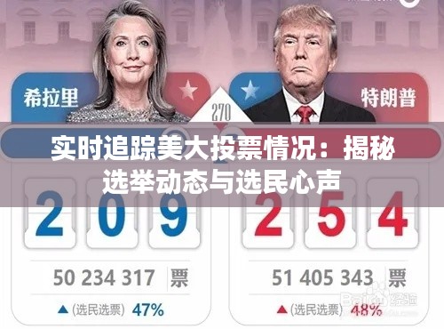 實(shí)時(shí)追蹤美大投票情況：揭秘選舉動(dòng)態(tài)與選民心聲