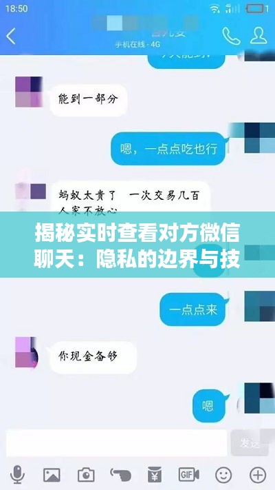 揭秘實時查看對方微信聊天：隱私的邊界與技術(shù)的挑戰(zhàn)