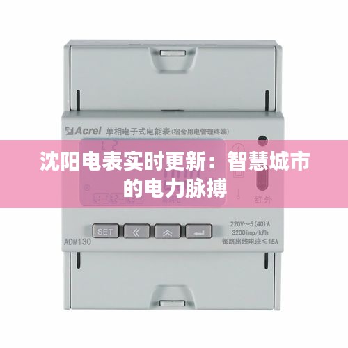 沈陽電表實(shí)時更新：智慧城市的電力脈搏