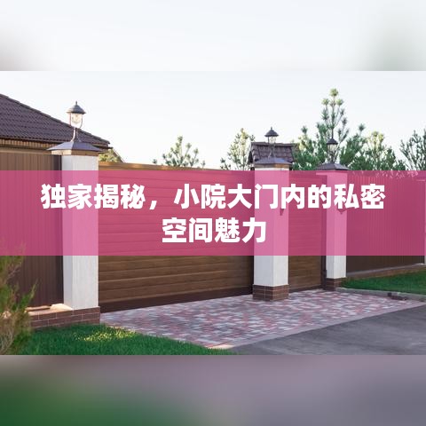 獨家揭秘，小院大門內(nèi)的私密空間魅力
