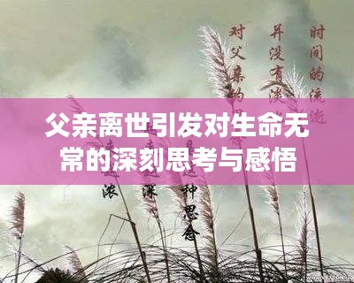 父親離世引發(fā)對生命無常的深刻思考與感悟