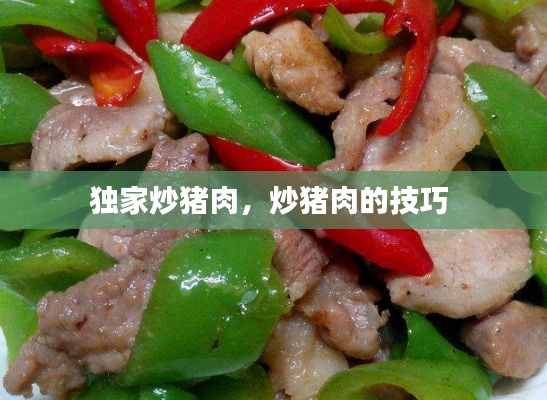 獨(dú)家炒豬肉，炒豬肉的技巧 