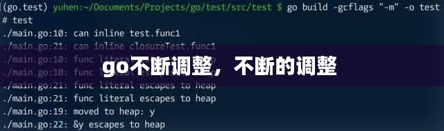 go不斷調(diào)整，不斷的調(diào)整 