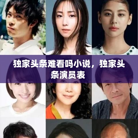 獨(dú)家頭條難看嗎小說(shuō)，獨(dú)家頭條演員表 