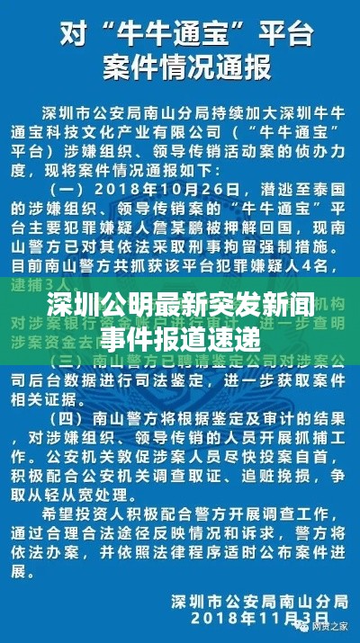 深圳公明最新突發(fā)新聞事件報(bào)道速遞