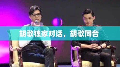 胡歌獨(dú)家對(duì)話，胡歌同臺(tái) 