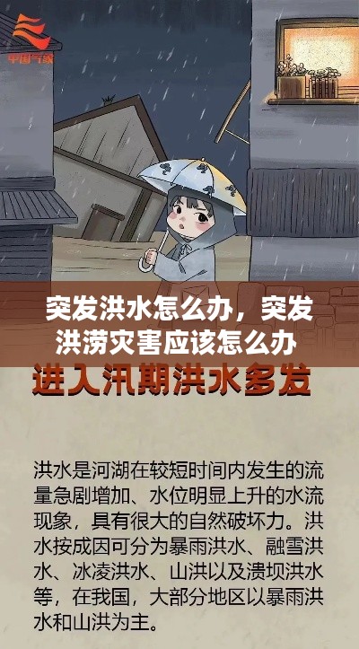 突發(fā)洪水怎么辦，突發(fā)洪澇災(zāi)害應(yīng)該怎么辦 