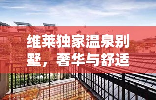 維萊獨(dú)家溫泉?jiǎng)e墅，奢華與舒適的極致融合體驗(yàn)