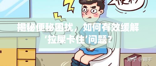 揭秘便秘困擾，如何有效緩解‘拉屎卡住’問題？