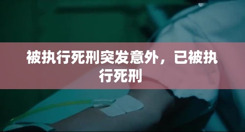 被執(zhí)行死刑突發(fā)意外，已被執(zhí)行死刑 