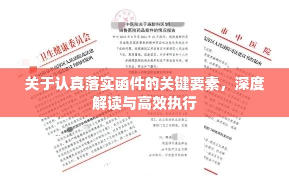 關(guān)于認(rèn)真落實(shí)函件的關(guān)鍵要素，深度解讀與高效執(zhí)行