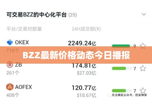 BZZ最新價(jià)格動(dòng)態(tài)今日播報(bào)