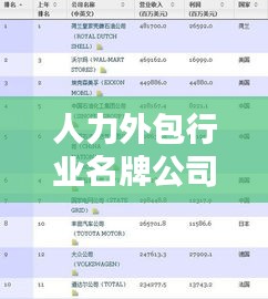 人力外包行業(yè)名牌公司權(quán)威排名榜單揭曉！
