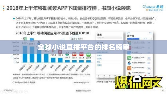 全球小說直播平臺(tái)的排名榜單