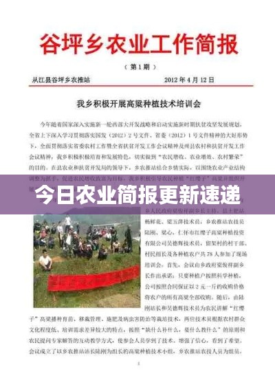 今日農(nóng)業(yè)簡(jiǎn)報(bào)更新速遞