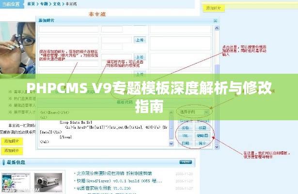 PHPCMS V9專題模板深度解析與修改指南