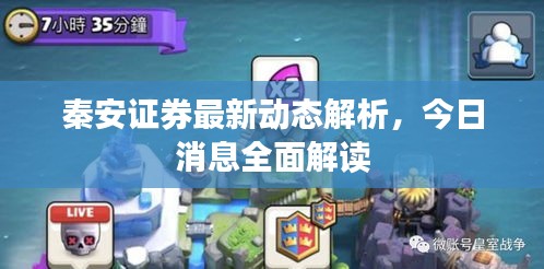 秦安證券最新動態(tài)解析，今日消息全面解讀