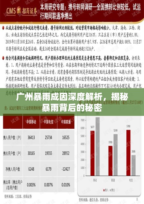 廣州暴雨成因深度解析，揭秘暴雨背后的秘密