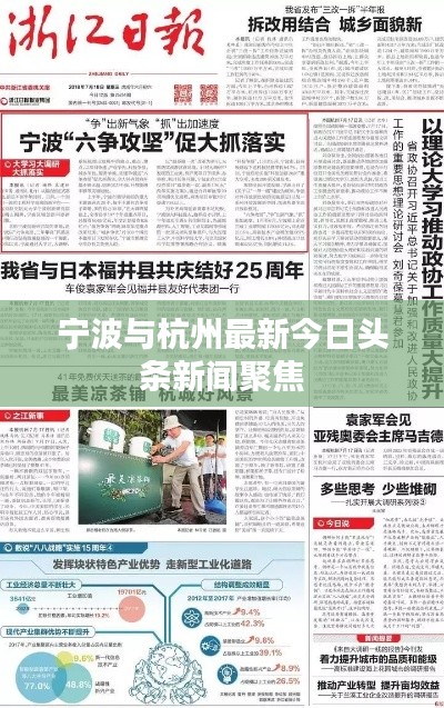 寧波與杭州最新今日頭條新聞聚焦