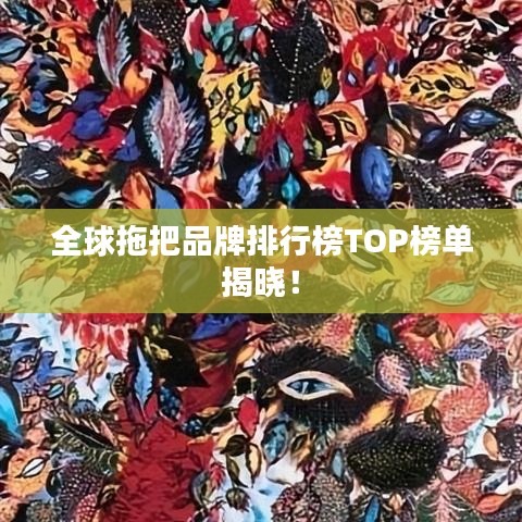 全球拖把品牌排行榜TOP榜單揭曉！