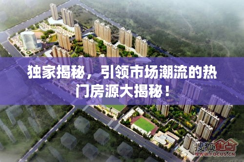 獨(dú)家揭秘，引領(lǐng)市場(chǎng)潮流的熱門(mén)房源大揭秘！