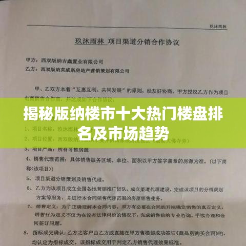 揭秘版納樓市十大熱門樓盤排名及市場趨勢