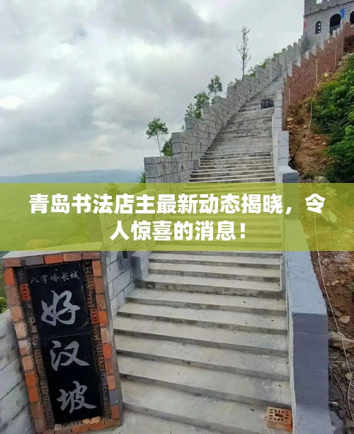 青島書法店主最新動態(tài)揭曉，令人驚喜的消息！
