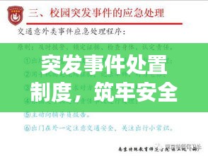突發(fā)事件處置制度，筑牢安全與穩(wěn)定之基石